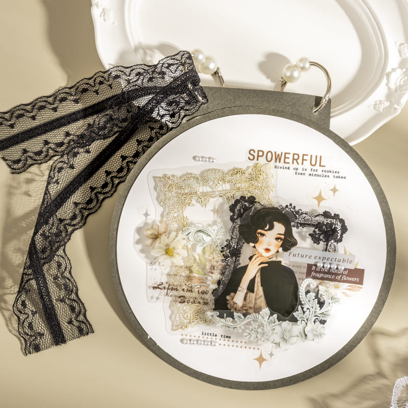 Lace Theme Stickers