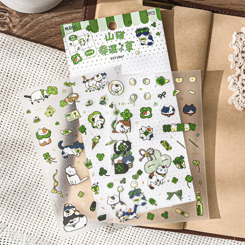 Cute Cat Sticker Pack