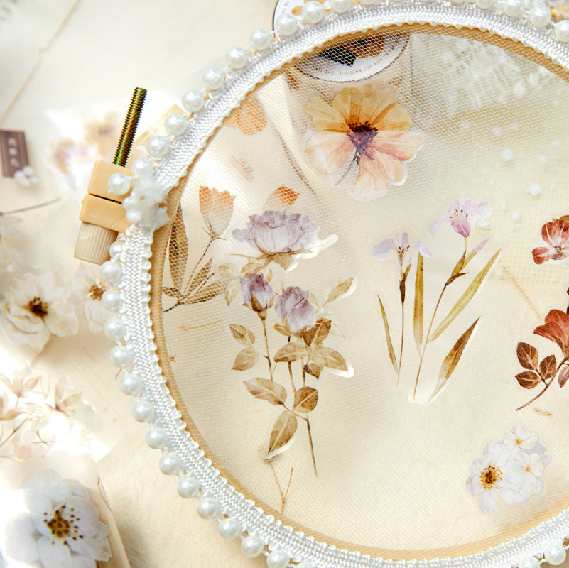 Vintage Botanicals Die-Cut PET Tape