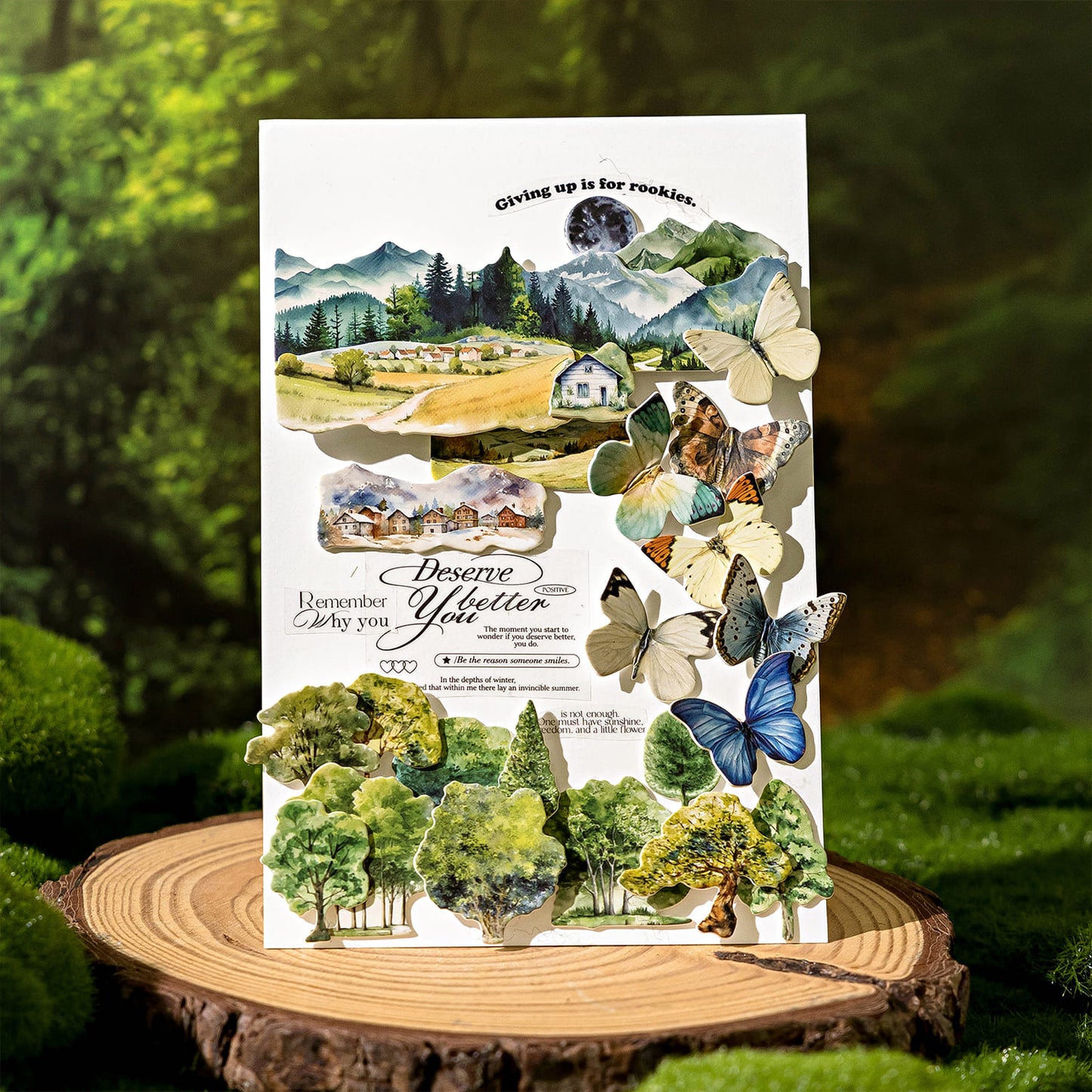 Nature Theme Stickers