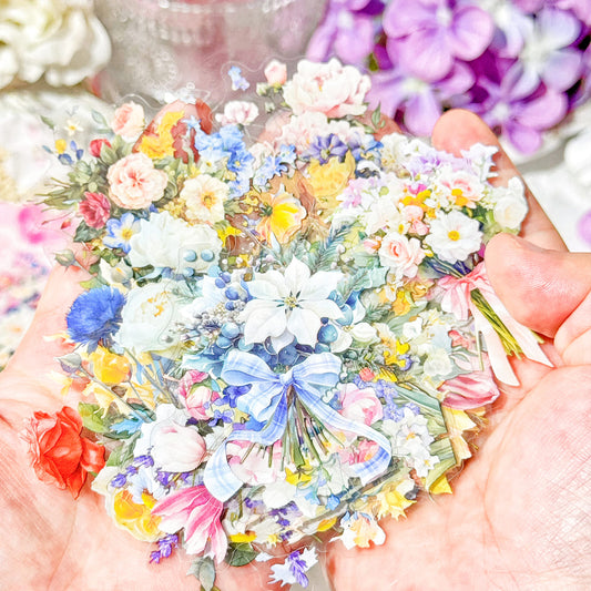 Bouquet PET Stickers