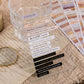 4PCS Retro Gold Foil Stickers