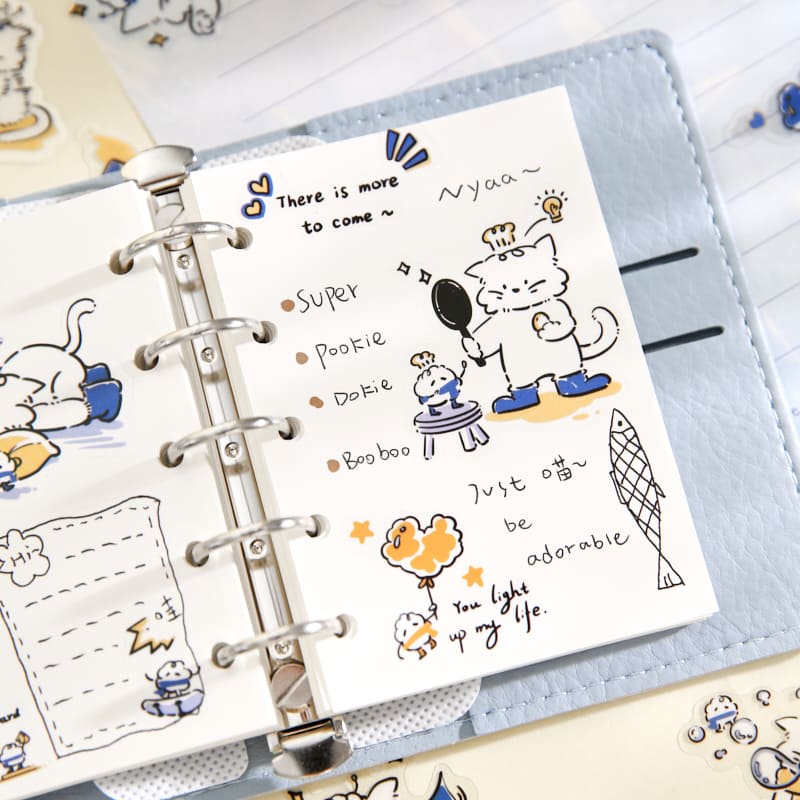 Cats & Dogs in Rain Boots Stickers