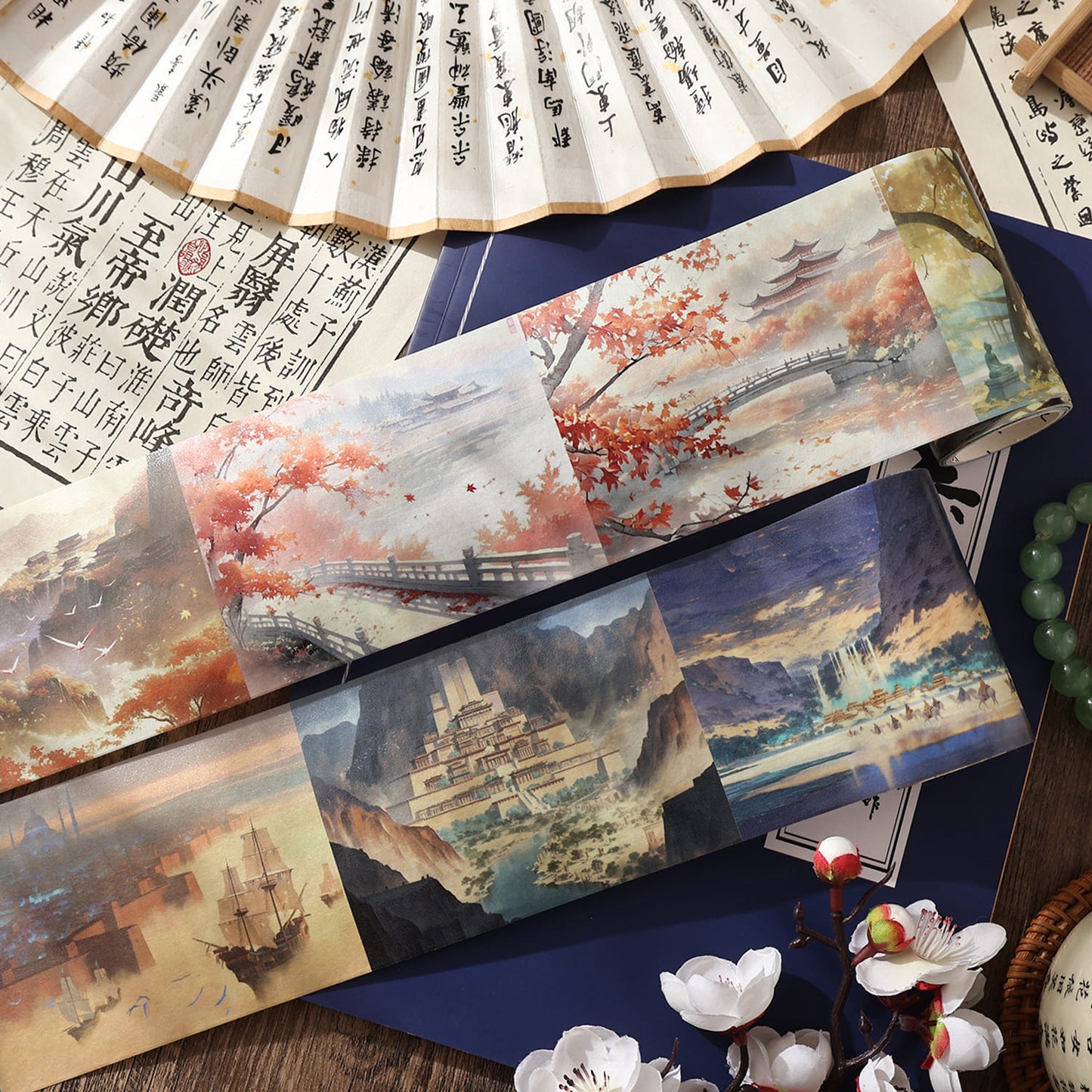 Scenic Landscape Washi Tape Set