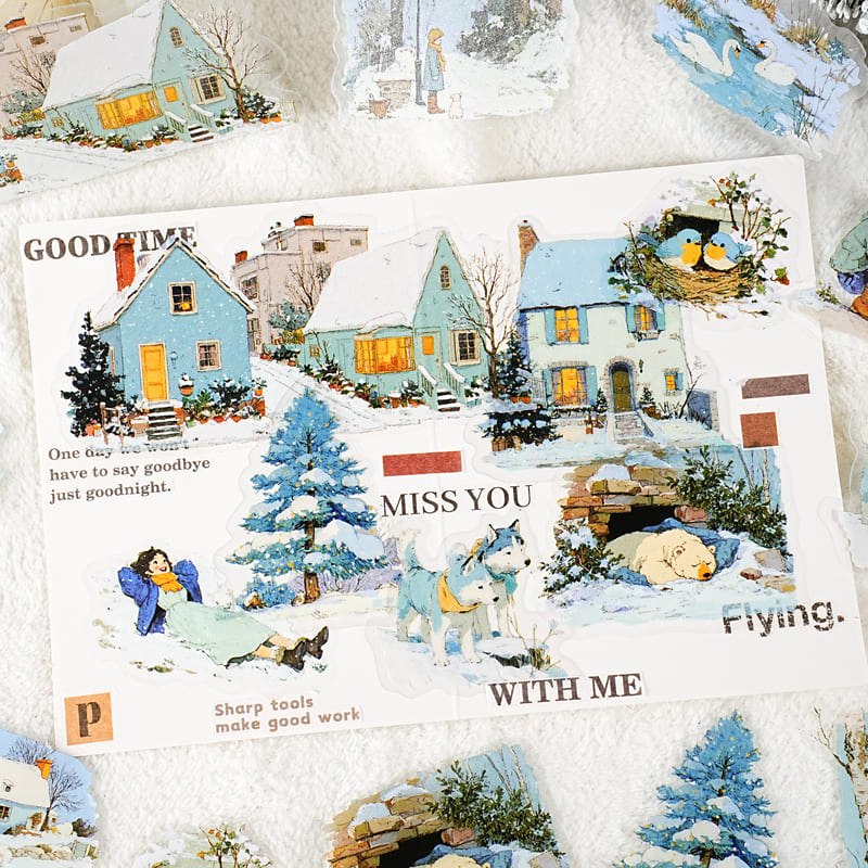 Winter Theme Stickers