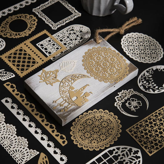 Lace Set Scrapbook Paper