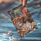Nautical-themed scrapbook paper
