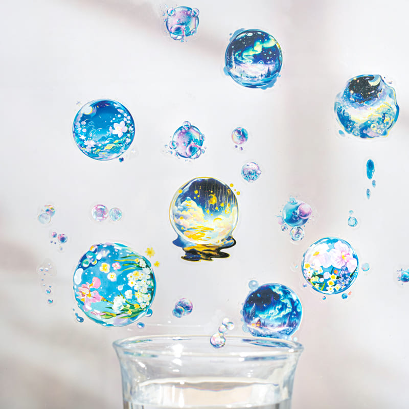 Worlds in Bubbles PET Tape