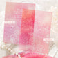 Colorful Bleeding Series Scrapbook Paper