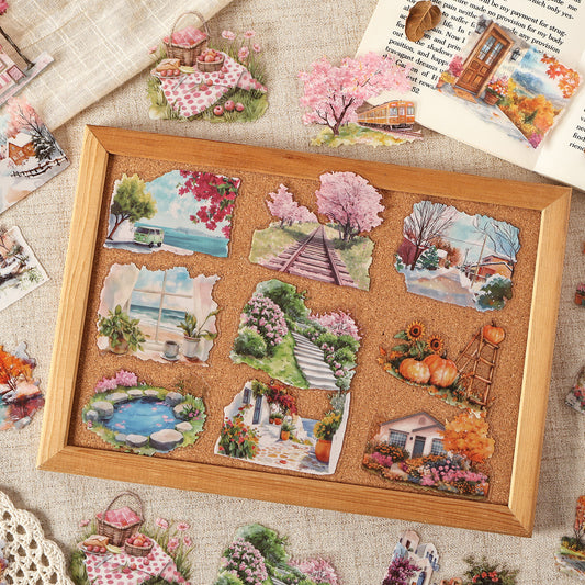 Scenery Theme Stickers