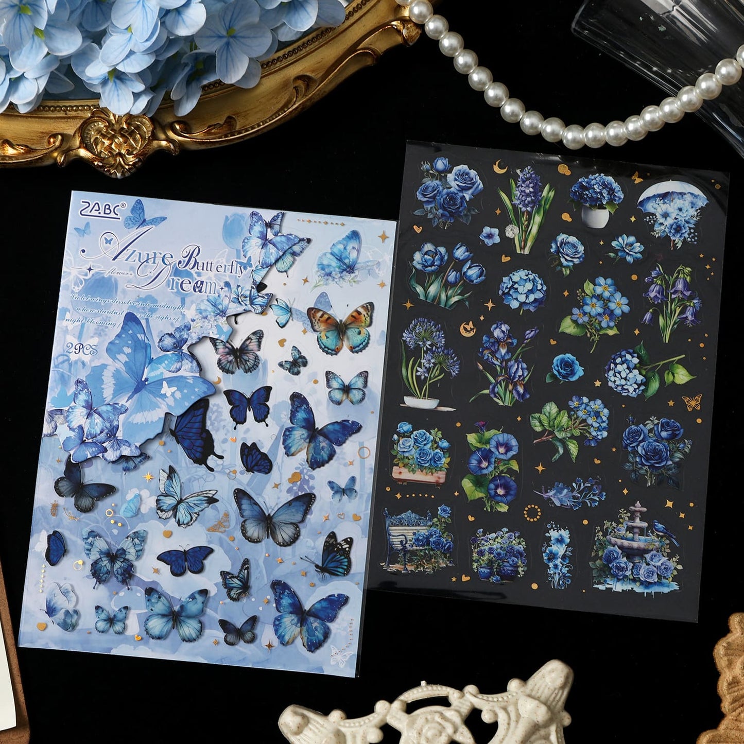 Florals & Butterflies PET Sticker Pack