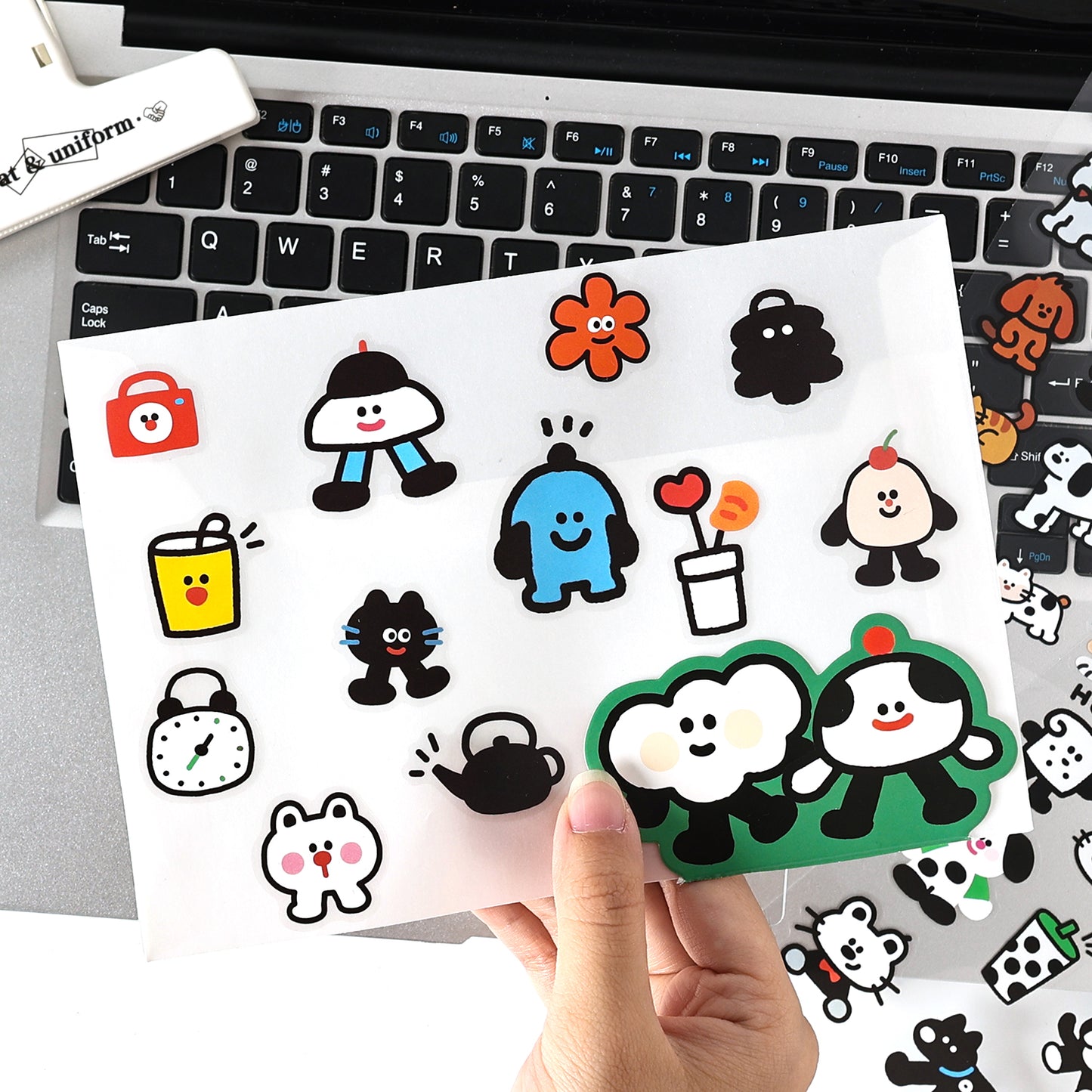 Whimsical Doodle Sticker Set