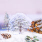 50PCS Seasonal Trees Sticker Pack