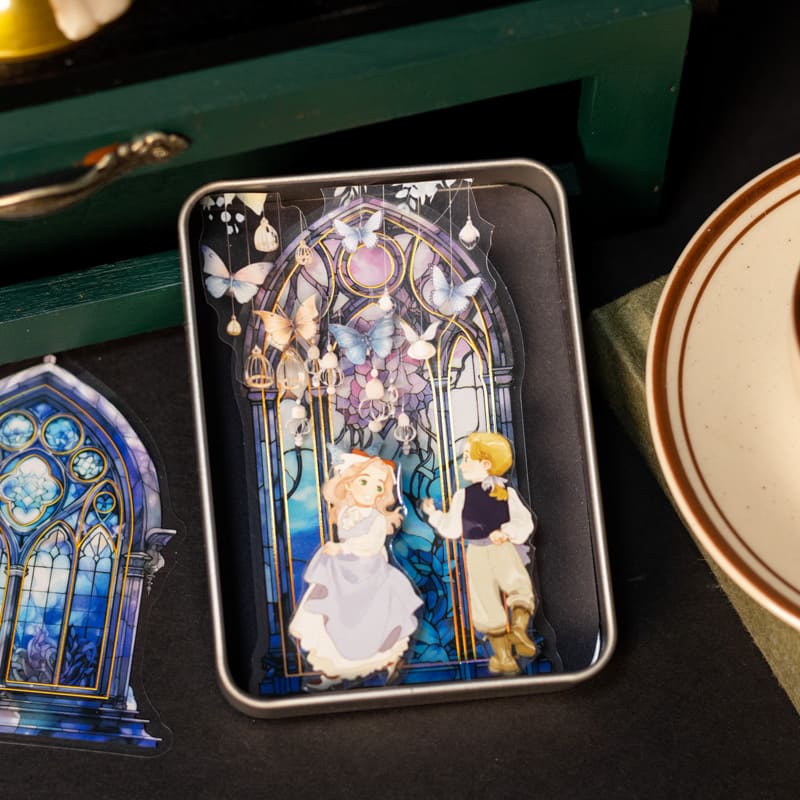 Stained Glass Window Stickers