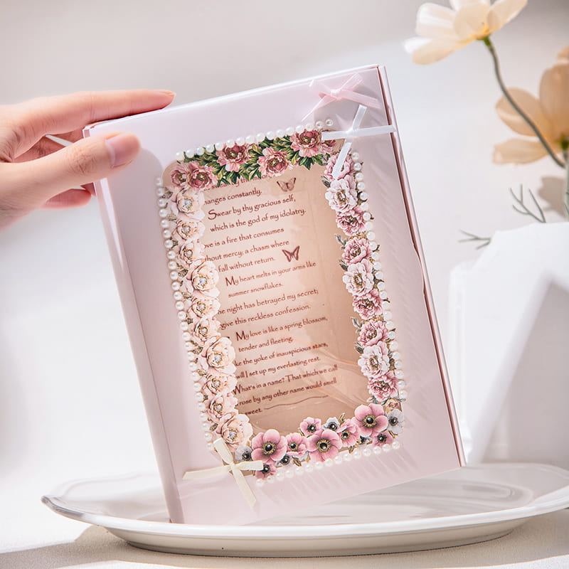 Hand journaling with vintage floral stickers – paper stickers for bullet journals, A6/B5 planners, scrapbooks, and mobile cards