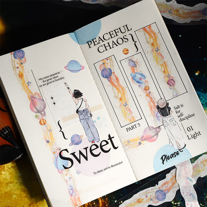 Watercolor Theme Washi Tape