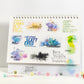 Watercolor Marble PET Stickers