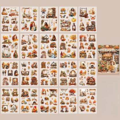 Four Seasons Sticker Book