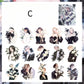 Flower And Character Sticker Pack