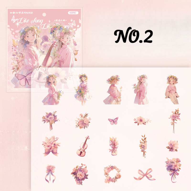 Character PET Sticker Pack