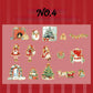Cute Christmas Girl Stickers