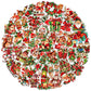 Christmas stickers pack – 50PCS festive journaling set