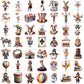 50PCS Circus Sticker Pack