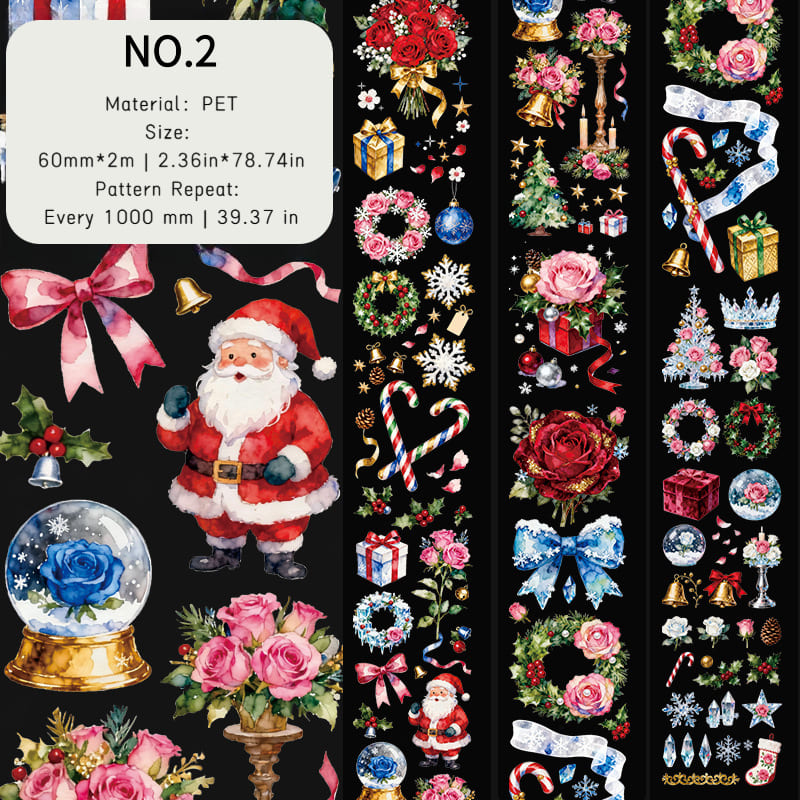 Christmas Series PET Tape