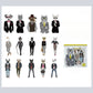 Anthropomorphic Animal Stickers