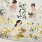 6.5cm*100cm Flower Girl One Cycle PET Tape