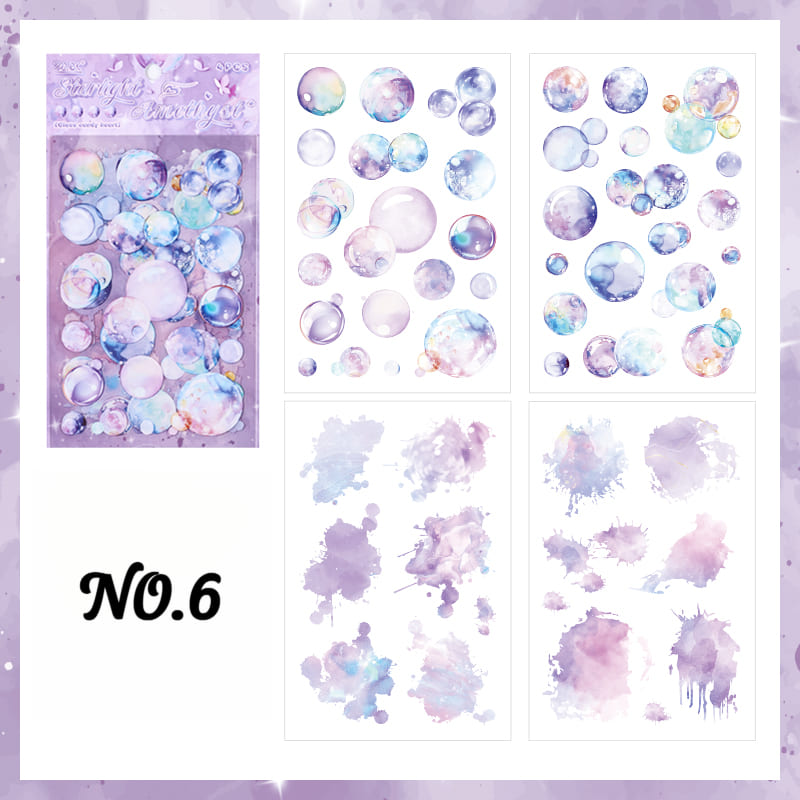 Whimsical Bubble Stickers