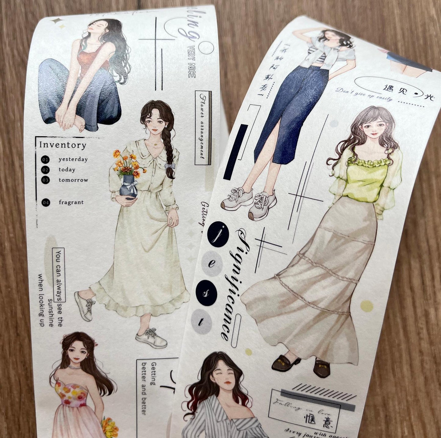 Die-Cut Character Series One Cycle Tape