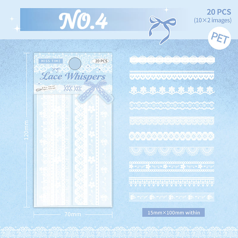 Lace Border Sticker Pack