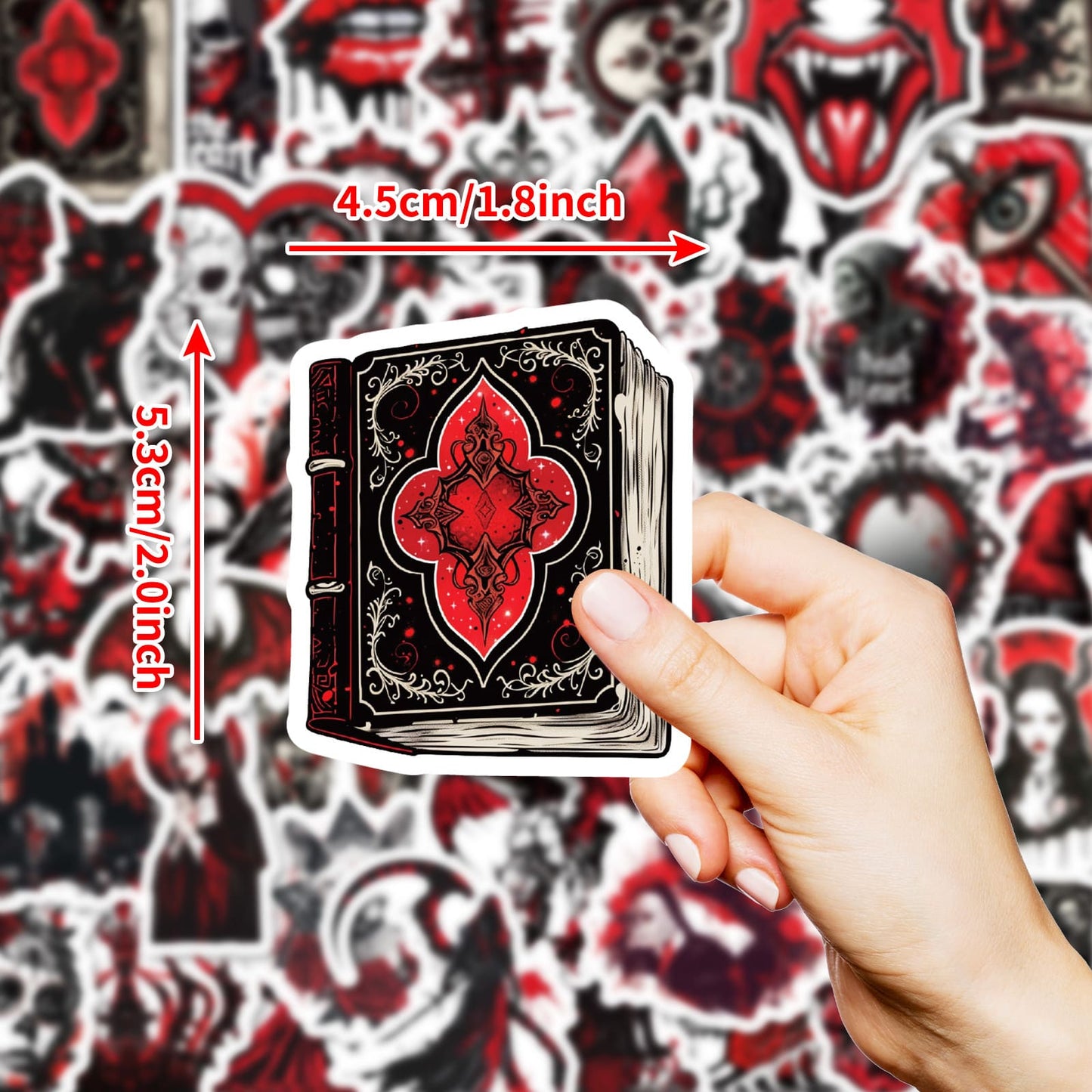 50PCS Gothic Stickers Pack