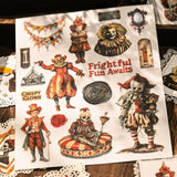 Retro Circus Transfer Sticker-1