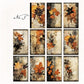 Flower Series Scrapbook Paper