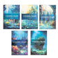 Underwater Ruins-themed scrapbook paper
