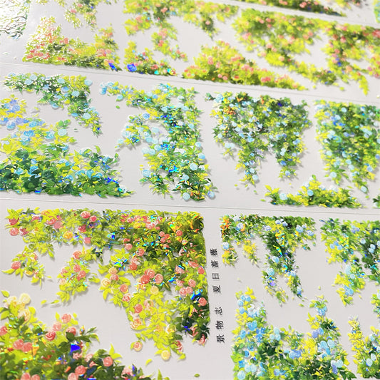 Summer Rose One Cycle PET Decorative  Tape