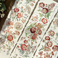 6cm*5m Die-Cut Red Flower Tape