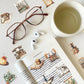50PCS Vintage Coffee Sticker Pack