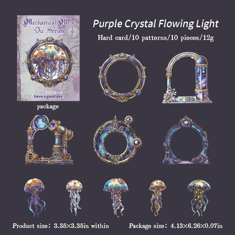 Steampunk Ocean Stickers
