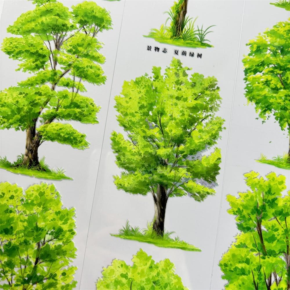 Lush Summer Trees One Cycle PET Tape