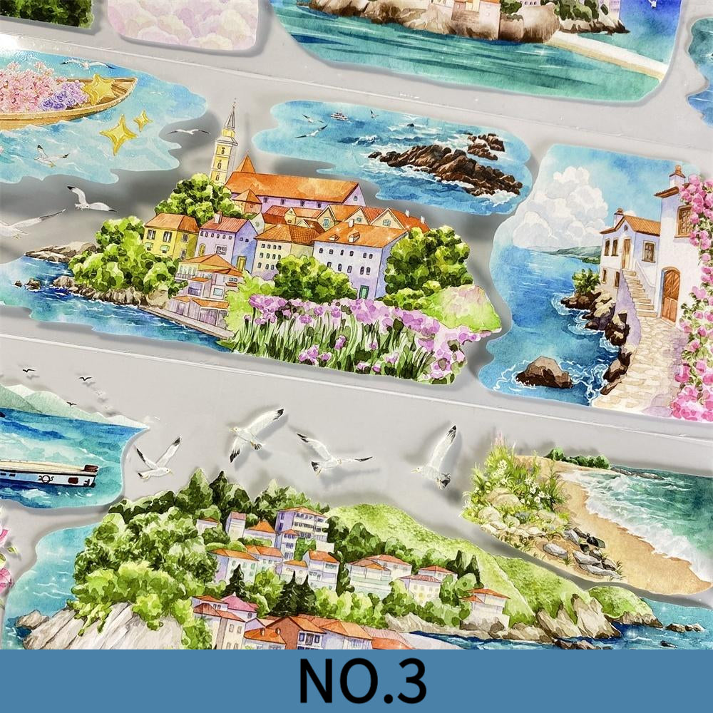 Seaside Collection PET Tape(One Cycle)