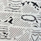 Die-Cut Thorn Pattern PET Tape -  One Cycle