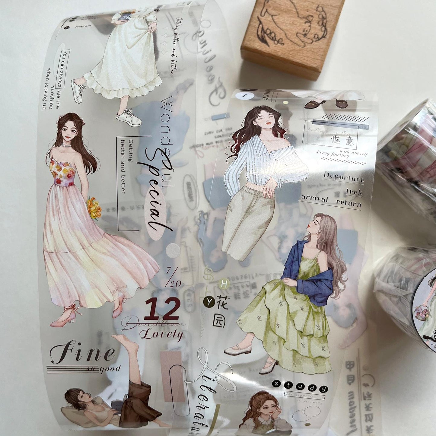 Die-Cut Character Series One Cycle Tape