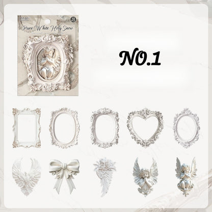 Vintage European Ephemera Sticker Pack