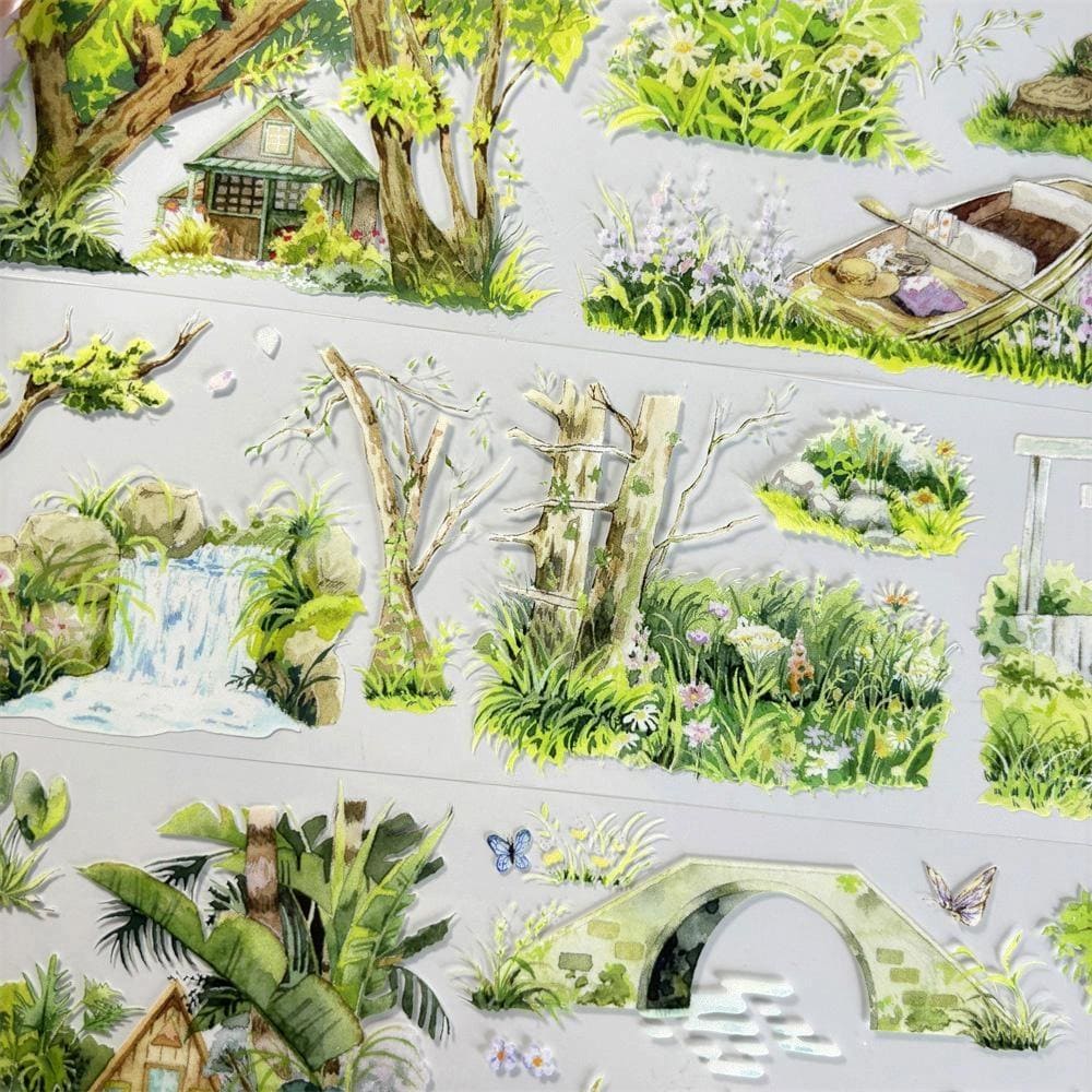 One Cycle Jungle Pattern PET Tape