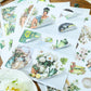 Green-Themed Sticker BooK