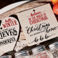 2PCS Christmas Phrase Transfer Stickers