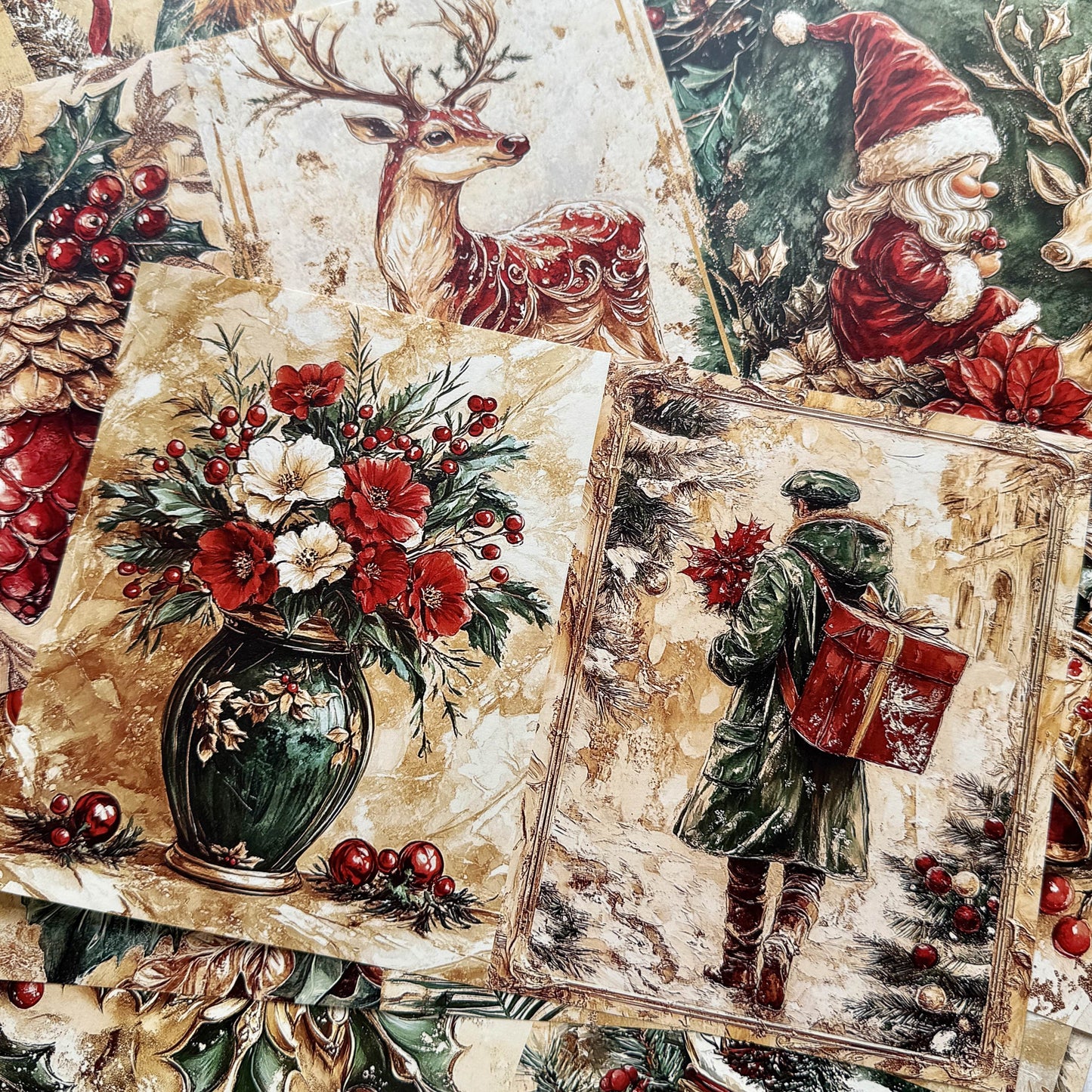 Christmas Series Scrapbook Paper